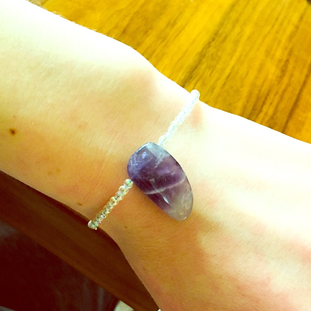 Amethyst bracelet